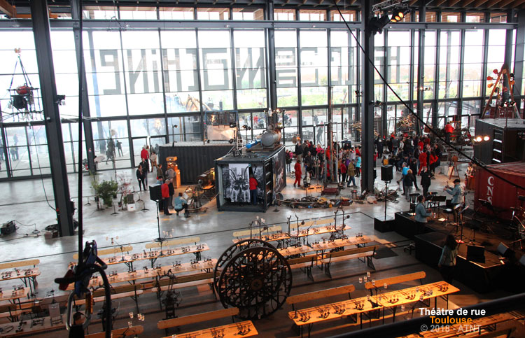 Photo Halle de la Machine - Intrieur Halle